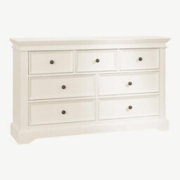 Statement Furniture Gainsborough Vintage Cream 3 Over 4 Chest Of Drawers - thumbnail 5