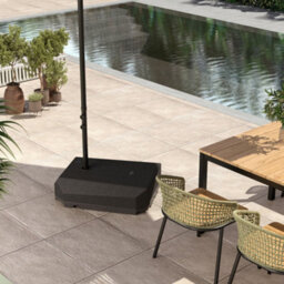 Outsunny Cantilever Parasol Base For Banana Parasol W/ Wheels Water Sand Filled - thumbnail 8