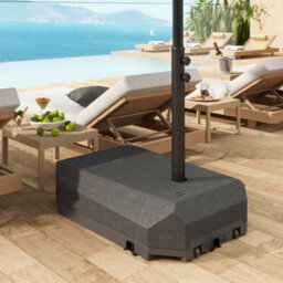Outsunny Cantilever Parasol Base For Banana Parasol W/ Wheels Water Sand Filled - thumbnail 9