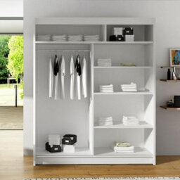 Galeria Wardrobe With Sliding Doors 150Cm Truffle - thumbnail 4