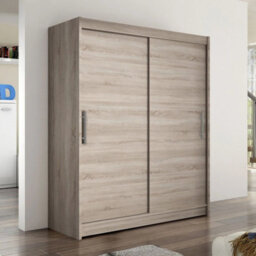 Galeria Wardrobe With Sliding Doors 150Cm Truffle - thumbnail 3