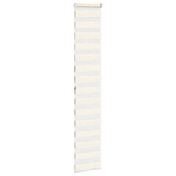 Berkfield Zebra Blind Marble Beige 45X200 Cm Fabric Width 40.9 Cm Polyester - thumbnail 4