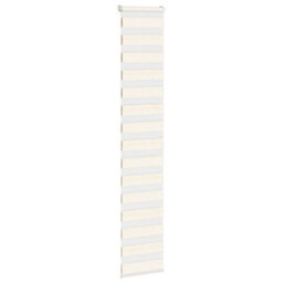 Berkfield Zebra Blind Marble Beige 45X200 Cm Fabric Width 40.9 Cm Polyester - thumbnail 3