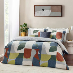 HÖEM Hoem Siresa Geometric Duvet Cover Set - thumbnail 1