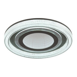 Luminosa Lighting Luminosa Alsuna Integrated Led Semi Flush Ceiling Light Anthracite Matt Led Dimmable 2700-6000K Remote Control - thumbnail 5