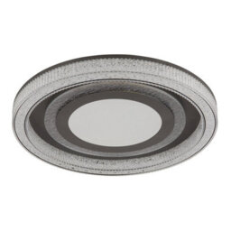 Luminosa Lighting Luminosa Alsuna Integrated Led Semi Flush Ceiling Light Anthracite Matt Led Dimmable 2700-6000K Remote Control - thumbnail 2