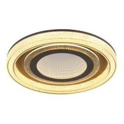 Luminosa Lighting Luminosa Alsuna Integrated Led Semi Flush Ceiling Light Anthracite Matt Led Dimmable 2700-6000K Remote Control - thumbnail 4