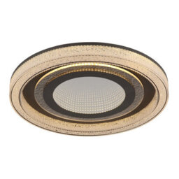 Luminosa Lighting Luminosa Alsuna Integrated Led Semi Flush Ceiling Light Anthracite Matt Led Dimmable 2700-6000K Remote Control - thumbnail 9