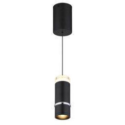 Luminosa Lighting Luminosa Alvarado Slim Pendant Ceiling Light Matt Black Led 3000K - thumbnail 5