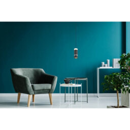 Luminosa Lighting Luminosa Alvarado Slim Pendant Ceiling Light Matt Black Led 3000K - thumbnail 8