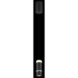 Luminosa Lighting Luminosa Alvarado Slim Pendant Ceiling Light Matt Black Led 3000K - thumbnail 3
