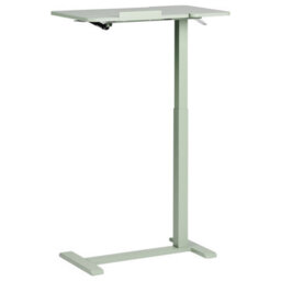 Wyld And Coco Manually Adjustable Sit-Stand Laptop Desk 70 X 40 Cm - Light Green Steel Frame - thumbnail 4