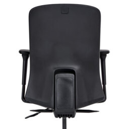 Beliani Office Chair Kamilon Fabric Black - thumbnail 5