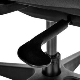 Beliani Office Chair Kamilon Fabric Black - thumbnail 8
