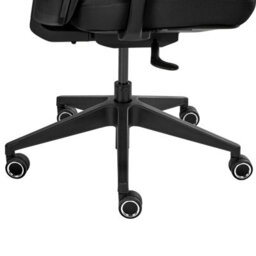 Beliani Office Chair Kamilon Fabric Black - thumbnail 7
