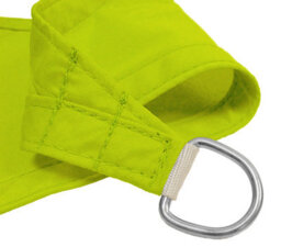 Kookaburra 3.6M Triangle Waterproof Lime Garden Patio Sun Shade Sail Canopy 98% Uv Block With Free Rope - thumbnail 3
