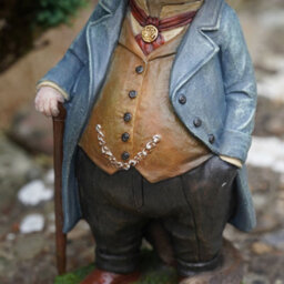 Burgess Mr Otter Resin Sculpture Home Garden British Animal Statue Outdoor Ornament Wildlife Gift - thumbnail 5