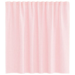 Berkfield Voile Curtains With Loops 2 Pcs Light Pink 140X140 Cm - thumbnail 4