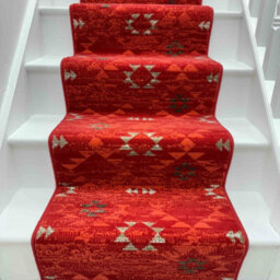 Andes Stair Runner - Soft & Durable Carpet Runner For Stairs & Staircases, Multiple Lengths - thumbnail 4