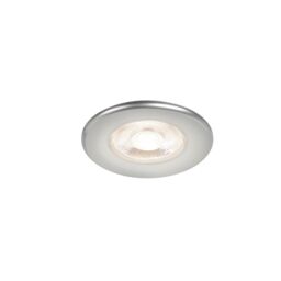 GoodHome Gamow Matt Pewter Effect Fixed Led Fire-Rated Warm & Neutral Downlight 5W Ip65 - thumbnail 4