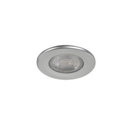 GoodHome Gamow Matt Pewter Effect Fixed Led Fire-Rated Warm & Neutral Downlight 5W Ip65 - thumbnail 3