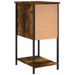 Berkfield Bedside Cabinets 2 Pcs Smoked Oak 32X42X70 Cm Engineered Wood - thumbnail 9