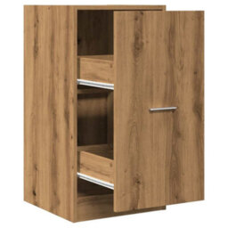Walplus Apothecary Cabinet Artisian Oak 40X41X77.5 Cm Engineered Wood - thumbnail 2