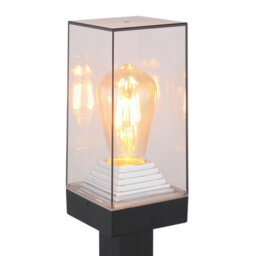 Luminosa Lighting Luminosa Gabba Outdoor Bollard Aluminium Die-Cast Ip44 1X E27 - thumbnail 4