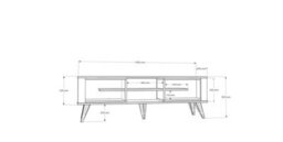 "Decorotika Ionis Tv Stand For Tvs Up To 55""" - thumbnail 6