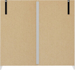 Denver White Gloss 4 Drawer Chest Of Drawers Bedroom Furniture Storage - thumbnail 4
