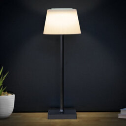 Loops Black Rgb Rechargeable Table Lamp - Multi-Colour Bedside Light Wireless Dimmable - thumbnail 7