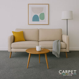 Carpet Shop Online Charm Granite Grey Twist Carpet 3.25M X 4M - thumbnail 4