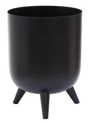 Orsina Classic And Timeless Design Vase, Iron Constructed Flower Vase, Easy To Maintain Black Vase For Flowers - image 1