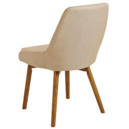 Beliani Set Of 2 Dining Chairs Melfort Fabric Sand Beige - thumbnail 7