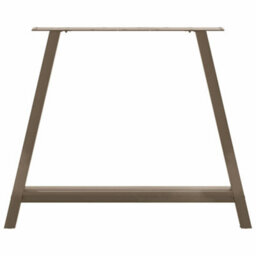 Berkfield Dining Table Legs A-Shaped 2 Pcs 90X(72-73) Cm Steel - thumbnail 5