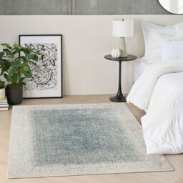 Grand Street Grn03 Ivory Blue Rug By Dkny-183Cm X 274Cm - thumbnail 2