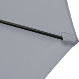 Sundaze Grey 3M Garden Banana Parasol Cantilever Umbrella With Adjustable Crank Patio Sun Shade - thumbnail 5