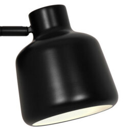 Nordlux Louella Indoor Wall Light Black Metal Sensor E14 White Inner - Plug In Or Mains Powered , Ip20 - thumbnail 4