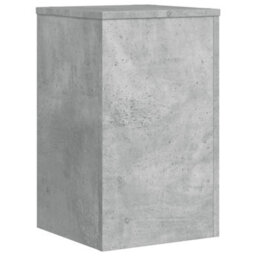 Walplus Plant Stands 2 Pcs Concrete Grey 30X30X50 Cm Engineered Wood - thumbnail 7