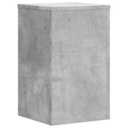 Walplus Plant Stands 2 Pcs Concrete Grey 30X30X50 Cm Engineered Wood - thumbnail 4