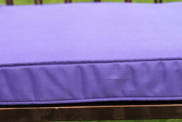 Garden Market Place Garden Furniture Cushion- 3 Seater Swing Seat Or Large Bench Cushion In Purple - thumbnail 3