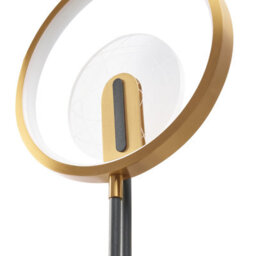 Beliani Led Wall Lamp Gold Finish With Silicone Seal, 22Cm X 49Cm - Modern Bathroom And Living Room Light - thumbnail 4