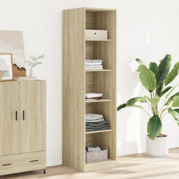 Walplus Wardrobe Sonoma Oak 50X50X200 Cm Engineered Wood - thumbnail 1
