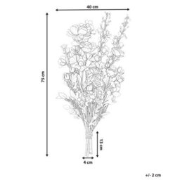 Beliani Artificial Flower Bouquet Gradil 75 Cm Multicolour - thumbnail 3