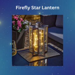 Marco Paul Solar Garden Lantern Light Hanging Star Firefly Effect Outdoor Decor Led Lamp - thumbnail 3
