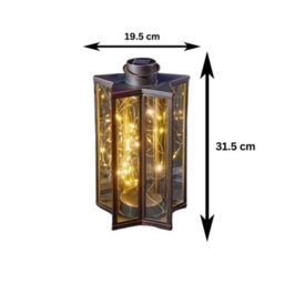 Marco Paul Solar Garden Lantern Light Hanging Star Firefly Effect Outdoor Decor Led Lamp - thumbnail 8