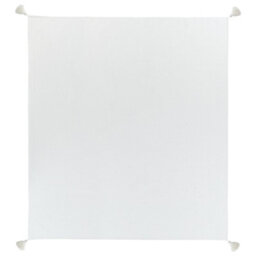 Beliani Bedspread Lindula Cotton 200 X 220 Cm Off-White - thumbnail 4