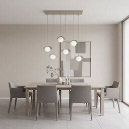 Emibig Lighting Emibig Ritual Pendant Lamp 6 X G9 Beige - thumbnail 7