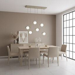Emibig Lighting Emibig Ritual Pendant Lamp 6 X G9 Beige - thumbnail 6