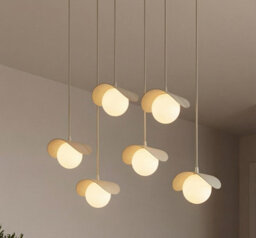 Emibig Lighting Emibig Ritual Pendant Lamp 6 X G9 Beige - thumbnail 5